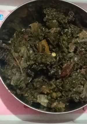 A picture of Green veg(tandla saag).