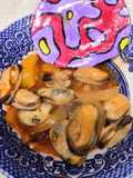 Tajín de mejillones al limón