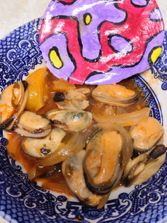 Una foto de Tajín de mejillones al limón