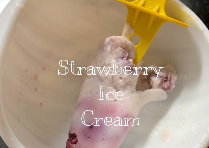 Strawberry Ice Cream (MPASI 8Mo+)