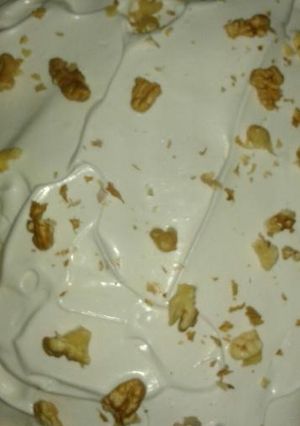 Una foto de Torta turrón miel de caña