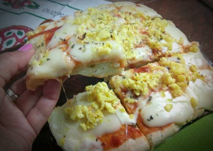 Pizza en la flip Receta de Agus_tina- Cookpad