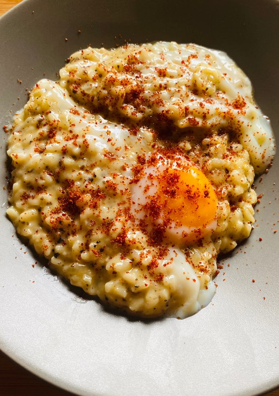 Una foto de Risotto Ibérico