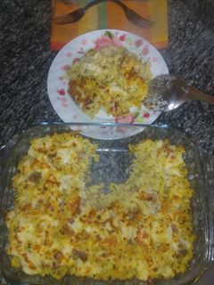 صورة لوصفة معكرونة بالبيشاميل في الفرن 🍝
