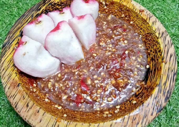 Resep Sambal Rujak Buah Oleh Feni Tri Angraini Cookpad