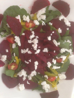 A picture of Touch of czenbeetroot salad..