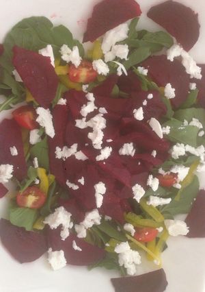 A picture of Touch of czenbeetroot salad..