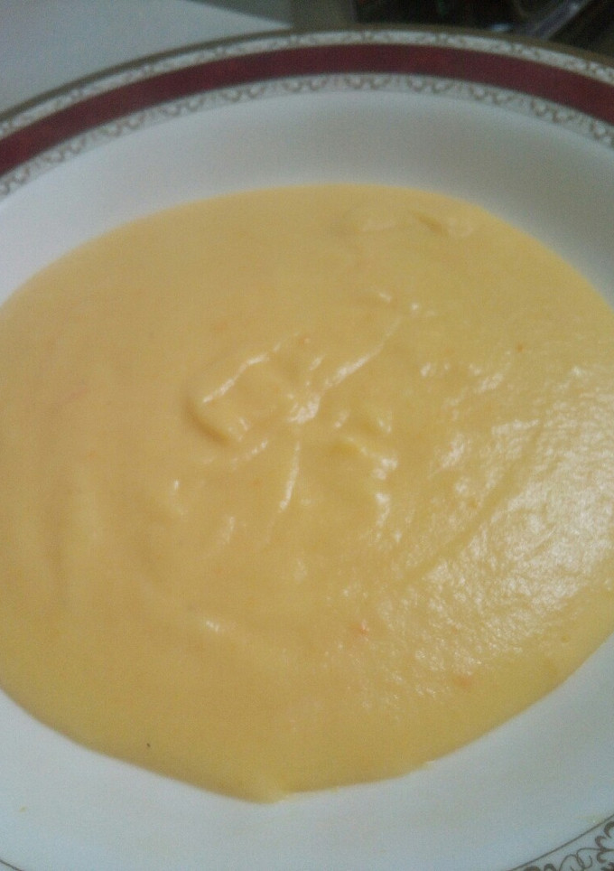 Una foto de Puré de zanahoria