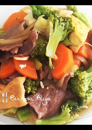 Foto resep Tumis Brokoli Daging