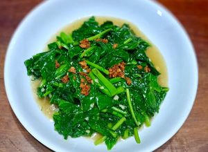 Foto resep Kailan cah bawang putih