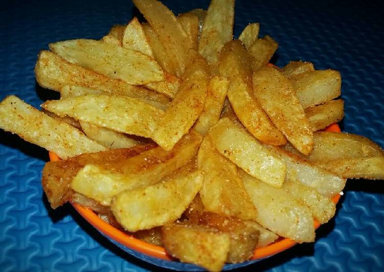 Kentang goreng ala kfc😁