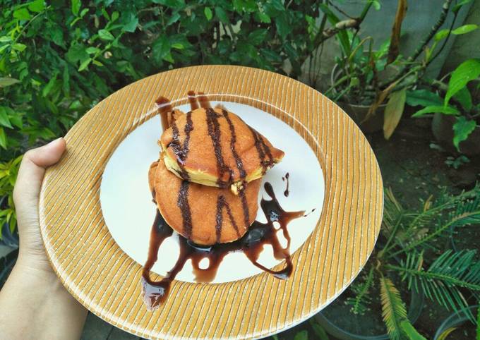 Pancake terlembut | pancake souflle simple untuk sarapan