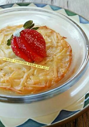 Foto resep Pudding Panggang Pisang Oat Keju