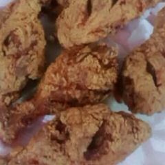 A picture of Spicy crunchy Chicken #RamadanSpecial.