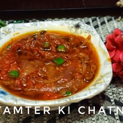 A picture of Piyaz tamatar ki chutney.