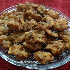 Aloo piyaz ke Pakoray A picture of Aloo piyaz ke Pakoray.