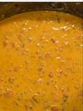 Homemade queso