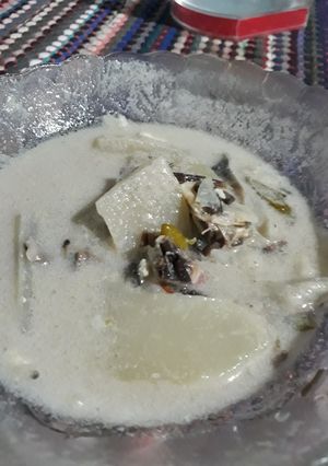 Foto resep Gulai jantung pisang