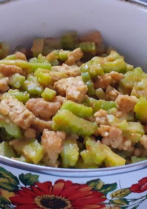 Foto resep Tumis pare tempe