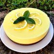 Tarta fría sabor limón 🍋