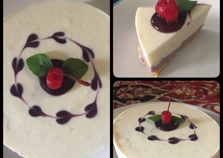 Resep Blueberry Cheese Cake, Enak