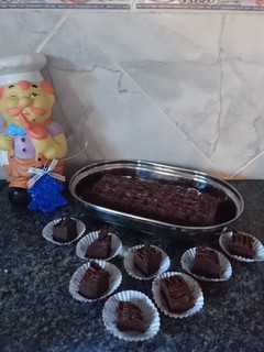 Una foto de Turrón de trufa al whisky 🎄🔞🎊🎉🎉🎇🎆