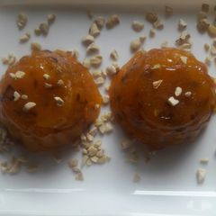 A picture of Custard Halwa.