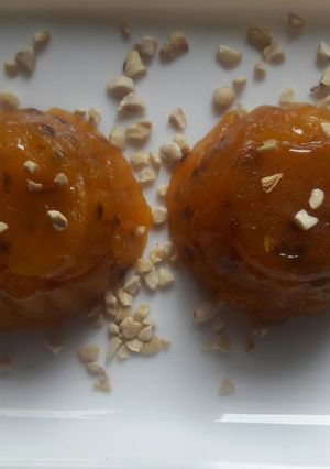 A picture of Custard Halwa.
