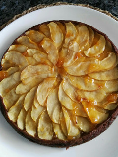 Una foto de Tarta de manzana sin gluten