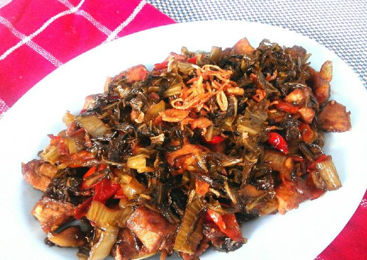 Resep 🍁Sayur Asin Pedas Manis🍁, Enak Banget