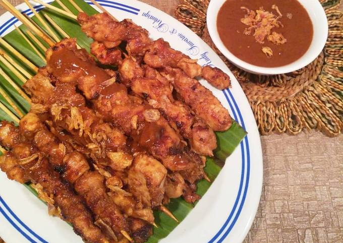 Resep Sate Ayam ala sate senayan kw Anti Gagal