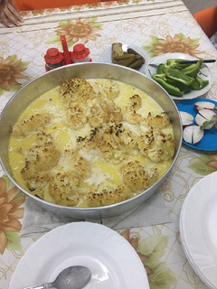 صورة لوصفة زهرة بالحامض والطحينة
