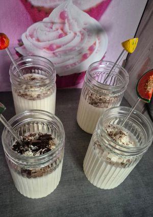 Une photo de Milkshakes Vanille au Ninja Slushy Max 😀
