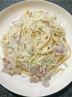 Foto resep Spaghetti Cream Carbonara