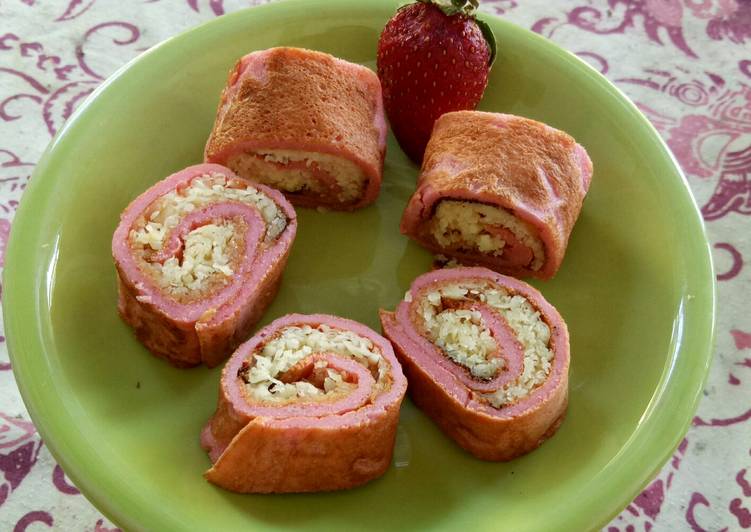 Resep masakan Roll pancake keto | Cara Masak Roll pancake keto Yang Sempurna