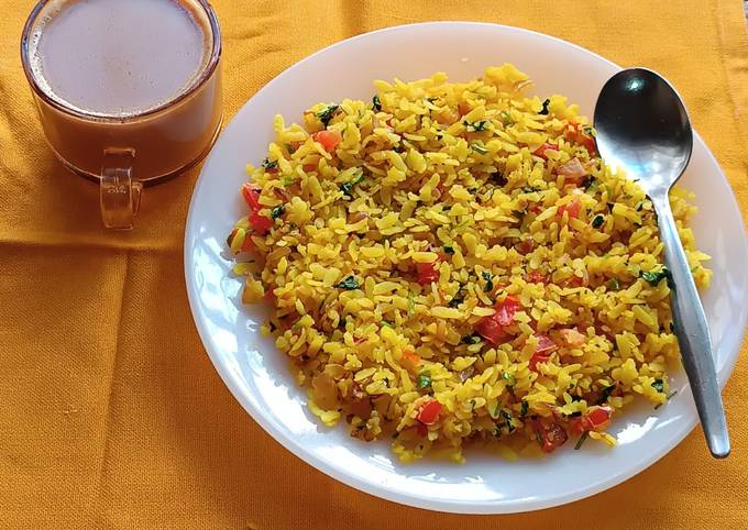 Kanda Poha Recipe by Sangita Vyas - Cookpad