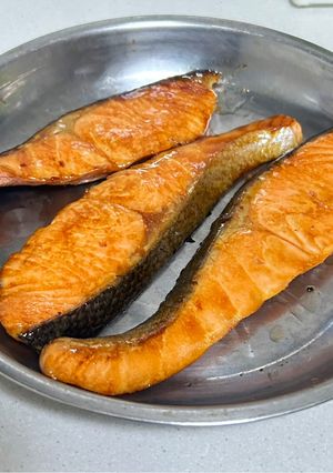 照燒鮭魚 的食譜成品照片