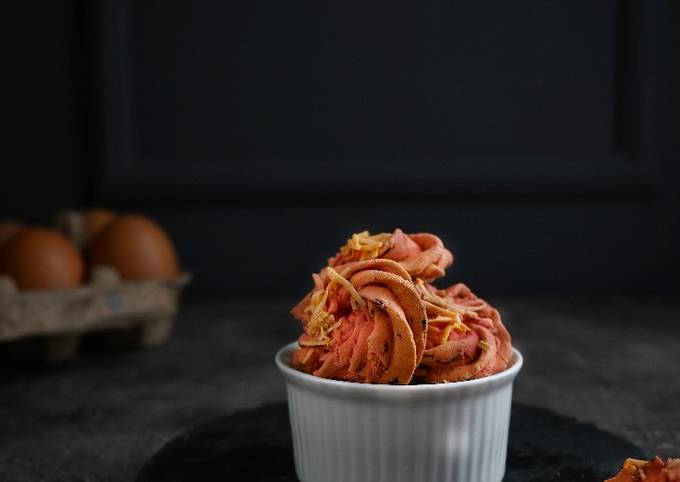 Resep Sagu Keju Red Velvet Anti Gagal