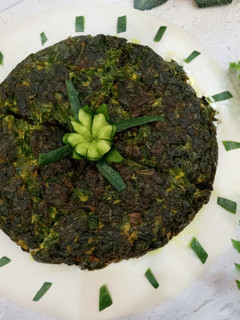 عکسی از دستور کوکو برگ سیر ساده