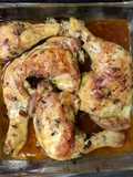 Pollo al horno y verduras con cerveza 🍻