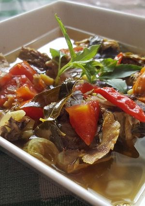 Foto resep Asem Asem Tuna daun Kedondong Segar