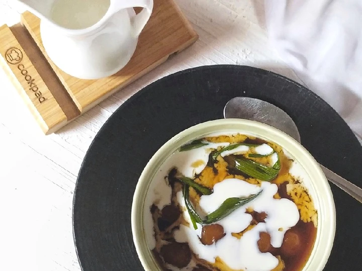 Langkah Mudah untuk Membikin Resep Bubur Candil Labu Kuning (a.k.a Bubble Milk Pumpkin) yang Uenak Anti Ribet, Mantap Sekali