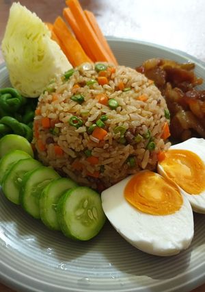 รูปของ ข้าวผัดน้ำพริกลงเรือ