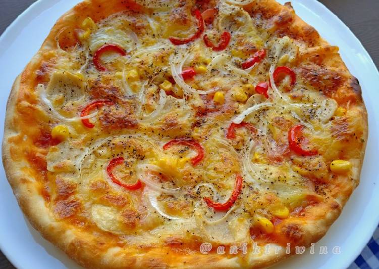 Resep Pizza Teflon yang Enak Banget