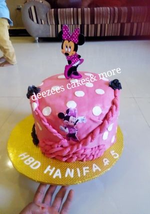 A picture of Fondant cake.
