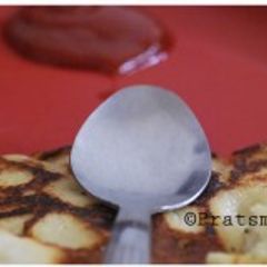 A picture of Easy to make pancakes.