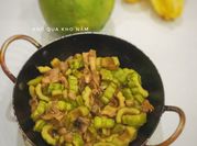 Hình ảnh của mướp đắng kho
