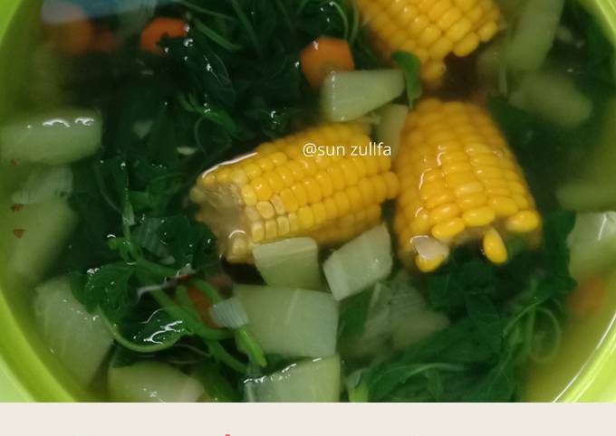 Sayur bening bayam jowo