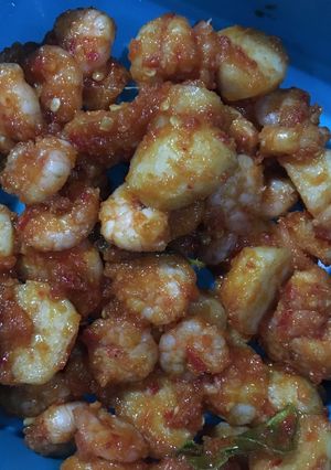 Foto resep Udang Asam Manis
