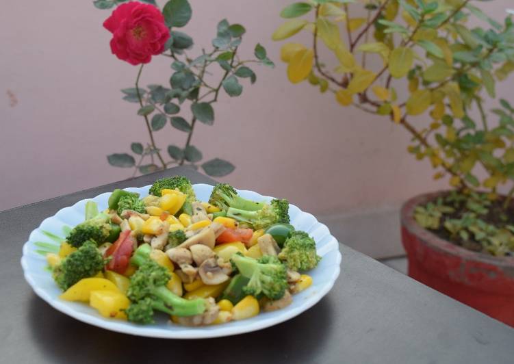Broccoli Salad in Italian Style